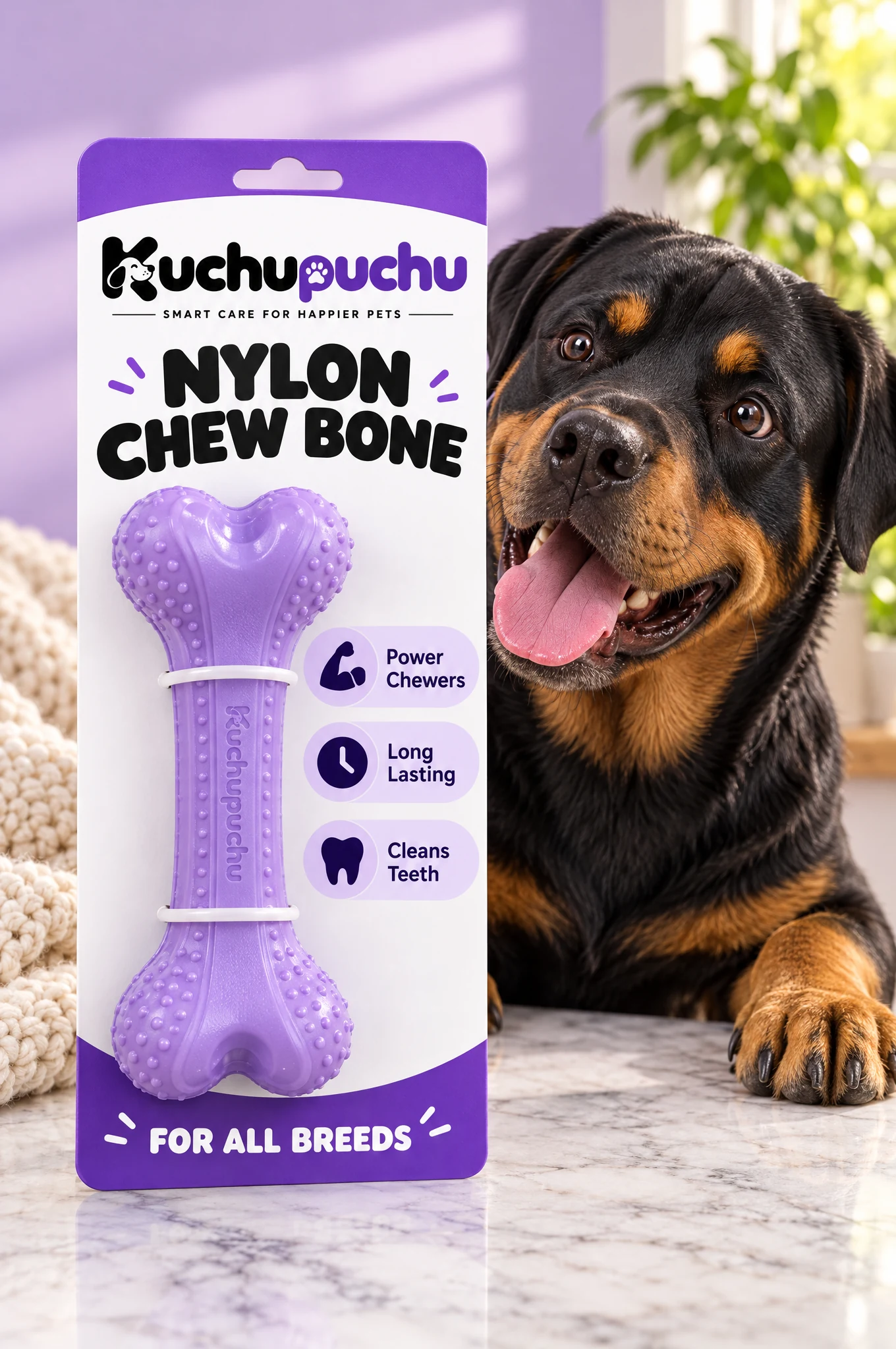 Kuchupuchu Nylon Chew Bone