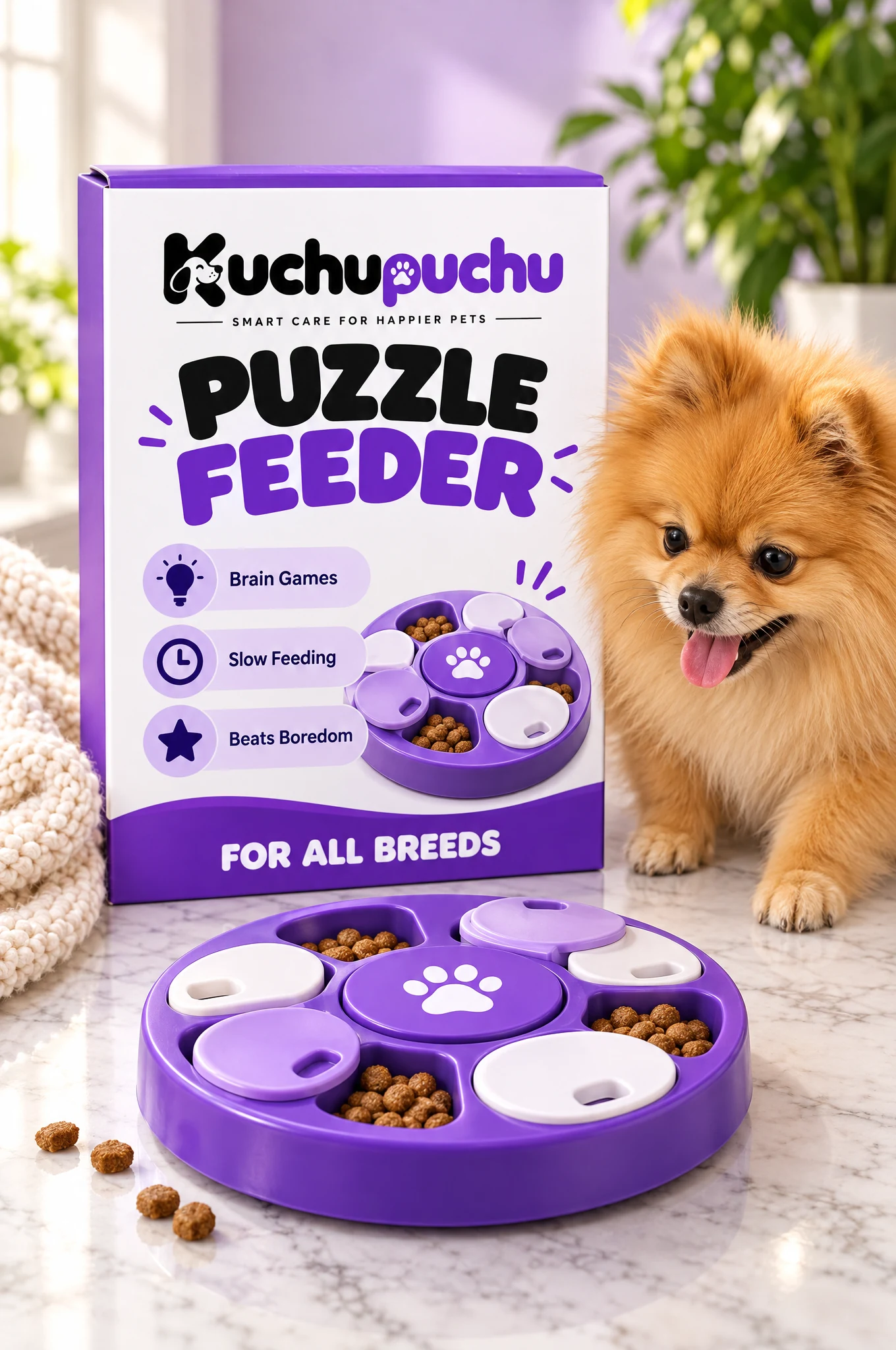 Kuchupuchu Puzzle Feeder
