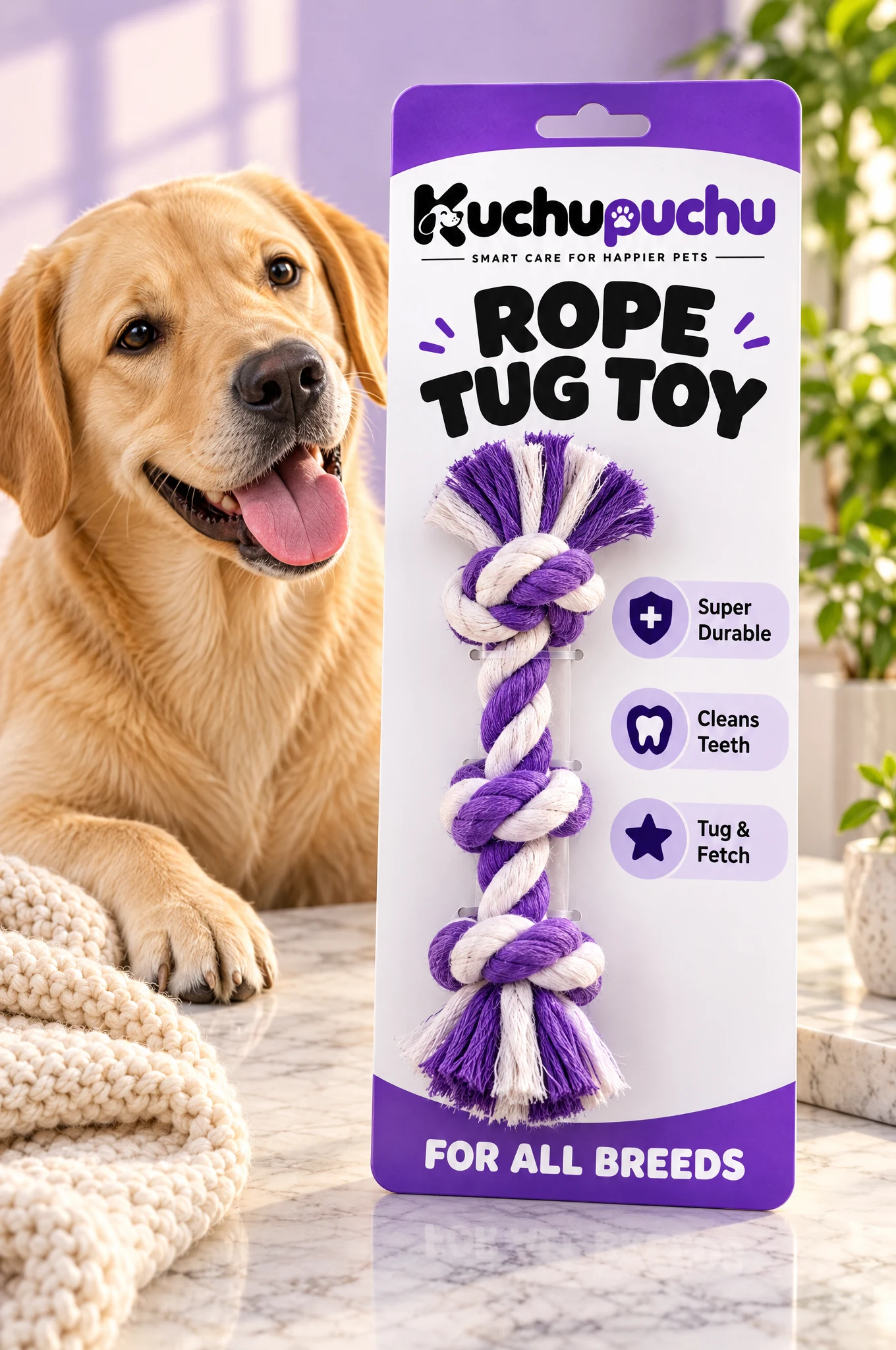Kuchupuchu Rope Tug Toy